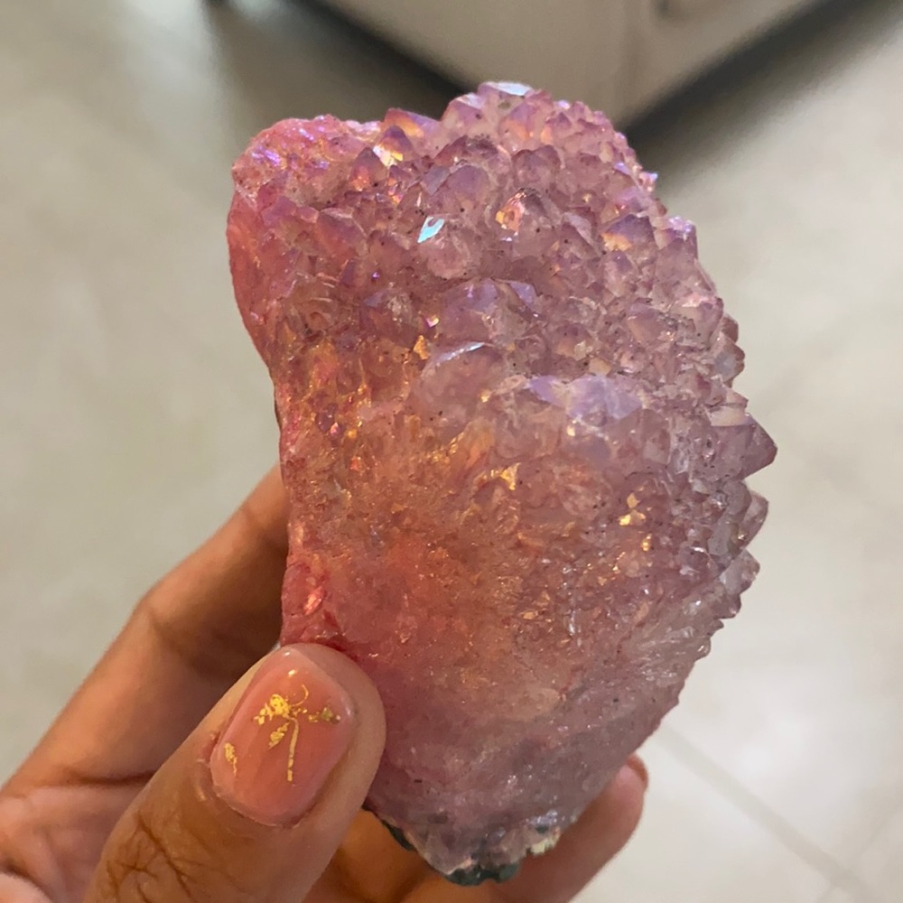 Pink crystal